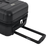 Wrangler Tall Trunk Luggage 4 Piece Set, Black