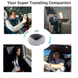 WYCWYQDR Neck Pillow for Traveling,Premium Memory Foam Travel Pillow, Removable Washable Neck Pillow Cover， Suitable for Airplanes,Offices and Cars