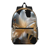 WZYCWB Heavy Lilies in Bloom Printed multi-pocket backpack â€“ lightweight and durable for work, business travel and outdoor sports