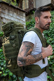 XMILPAX Large Internal Frame Backpack Tactical MOLLE Pack for Camping Backpacking Hunting Bushcraft Adventure 70L…