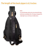 Xsecnua Small Crossbody Sling Bag for Women, Mini Backpack Sling Backpack Convertible, Chest Bag for Hiking Daypack
