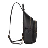 Xsecnua Small Crossbody Sling Bag for Women, Mini Backpack Sling Backpack Convertible, Chest Bag for Hiking Daypack