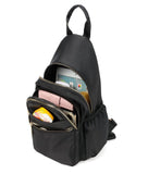 Xsecnua Small Crossbody Sling Bag for Women, Mini Backpack Sling Backpack Convertible, Chest Bag for Hiking Daypack