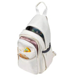 Xsecnua Small Crossbody Sling Bag for Women, Mini Backpack Sling Backpack Convertible Chest Bag for Travel Daypack