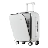 XTKSMAYY Compatible For Mixi Aluminum Frame Suitcase Carry On Rolling Luggage Beautiful Boarding Cabin 18 20 24 Inch M9260(Blackish Green,24Inches 600mm)