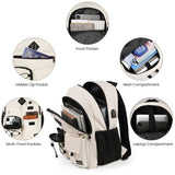 YAMTION School Backpack for Women,Bookbag for Teen Girls Backpack College Laptop School Bags,Mochilas Mujer Morrales Escuela