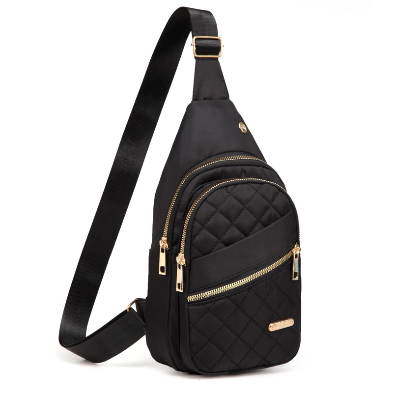 YAZEKOUS Small Sling Bag for Women Crossbody Sling Backpack Casual Daypack Backpack Cross Body for Travel Outdoor Hiking