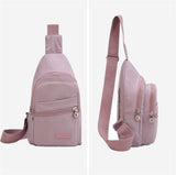 YAZEKOUS Small Sling Bag for Women Crossbody Sling Backpack Casual Daypack Backpack Cross Body for Travel Outdoor Hiking