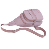 YAZEKOUS Small Sling Bag for Women Crossbody Sling Backpack Casual Daypack Backpack Cross Body for Travel Outdoor Hiking