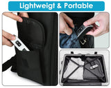 YCConcept Luggage Weight Scale Portable Digital Suitcase Scale for Travel Handheld Scale with Temperature Sensor, 110 lb/50 kg, Battery Included