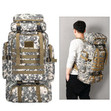 YFREAL 80L Hiking Camping Backpack,Hunting Backpack for Outdoor,Backpack Waterproof,Tactical Backpack for Men Women