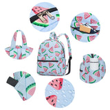 YiXiamo Cute 10 inch mini pack bag backpack for grils children and adult (watermelon)