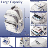 YJMKOI Kids Backpack for Girls Middle - School Elementary Bookbags Aesthetic Backpack for Teen Girls - Boys