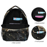 YMXFXP Backpack Hi_0 Mermaid Fantasy for School Boys Girls Laptop Travel Backpack Book Bag Daypack M