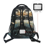 YMXFXP Backpack Hi_0 Mermaid Fantasy for School Boys Girls Laptop Travel Backpack Book Bag Daypack M