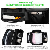 YoKelly Sports Duffel Bag 20 inch for Travel Gym - Black