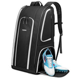 YOREPEK Football Bag Backpack for Youth with Shoe Pocket for Training Day