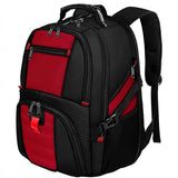 YOREPEK Large Backpack for Men, Extra Large Laptop Backpacks for Men Women, Water Resistant Travel Backpack Airline Approved Business Work Bag Fits 17 Inch Computer, Black