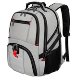 YOREPEK Large Backpack for Men, Extra Large Laptop Backpacks for Men Women, Water Resistant Travel Backpack Airline Approved Business Work Bag Fits 17 Inch Computer, Black