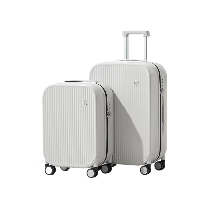 YOYDHVMKR Mixi Striped Travel Luggage 20 Inch Cabin Size Luggage Lightweight Hand Carry Case Rolling Wheel PC Suitcase 24 26 Inch M9273(D,20Inches 500mm)