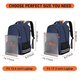 Ytonet Gym Backpack for Men Women, Travel Backpack Fit 15.6 Inch Laptop