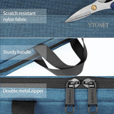 Ytonet Laptop Sleeve Case 15.6 Inch, Slim Water Resistant TSA Carrying Case with Handle, Protective Laptop Cover Compatible with HP Dell Lenovo Asus Notebooks, Gifts for Men Women, Deep Teal