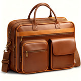 Ytonet PU Leather Messenger Bag for Men, 15.6