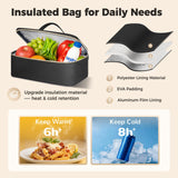 Ytonet Rolling Teacher Bag with Insulated Lunch Carrier, 15.6" Rolling Laptop Bag Women with Detachable Dolly, Large Roller Briefcase for Women Roller Tote Bags for Teacher Work Office Nurse Craft