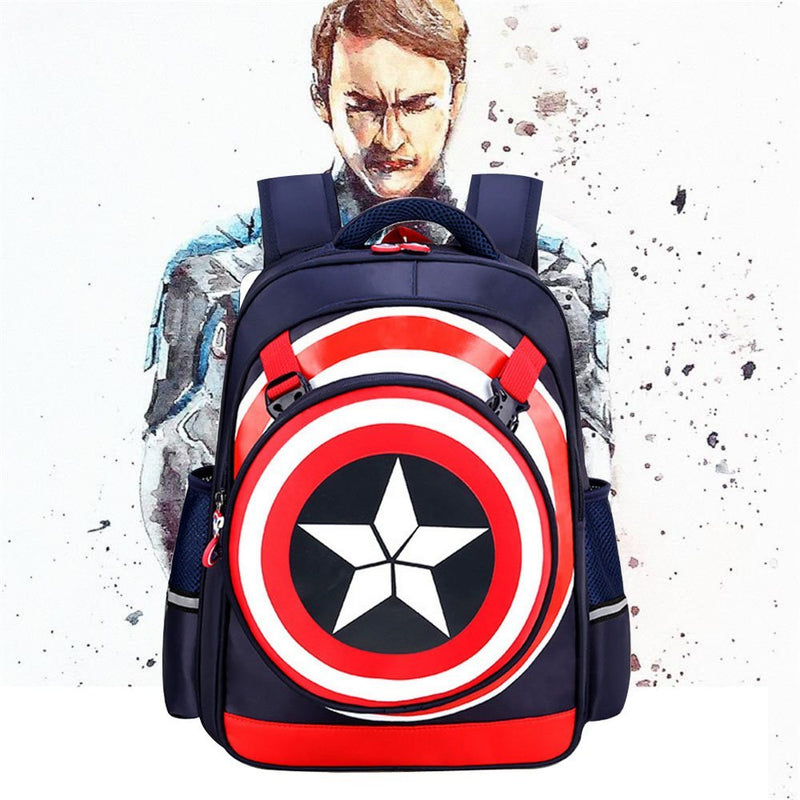 Yunniel Kids Backpack Children School Bag Comic Waterproof Book Bag Travel Bag for Boys