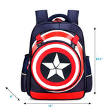 Yunniel Kids Backpack Children School Bag Comic Waterproof Book Bag Travel Bag for Boys
