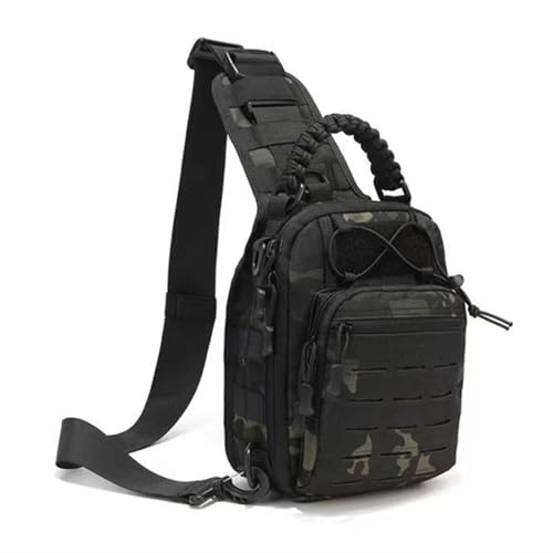 YunYunStrap Military Shoulder Bags Tactical Compact Concealed Carry Sling Bag for Climbing Camping Fishing Trekking | Backpacks4Less