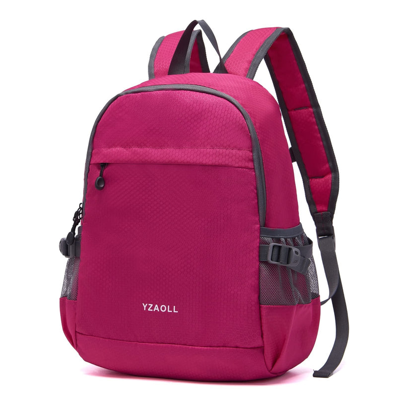 YZAOLL 20L Small Hiking Backpack Lightweight Day Packs, Packable Backpack for Women Men Travel Camping Vacation,Rose