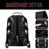 Z - MGKISS Travel Backpack,Extra Large Travel Laptop backpack, Travel Backpack for Men Women with TSA Airline Approved Luggage Bussiness Backpack, Black