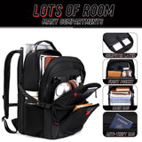 Z - MGKISS Travel Backpack,Extra Large Travel Laptop backpack, Travel Backpack for Men Women with TSA Airline Approved Luggage Bussiness Backpack, Black