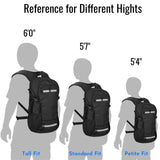 Zavothy 20L Hiking Backpack Daypack, Lightweight Hydration Pack with Free 3L Water Bladder, Rain Cover & Helmet Holder for Men & Women, Outdoor Climbing Cycling Backpack Gray