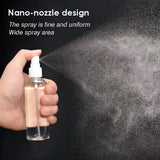 ZEJIA 3 Pack Small Spray Bottle, 2.7oz/80ml Travel Spray Bottle, Empty Fine Mist Spray Bottles, Refillable Mini Spray Bottles with Labels