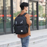 ZHIERNA School Backpack for Boys Middle School Elementary Bookbags for Teens Boys, Waterproof Lightweight Casual Daypack(Black)