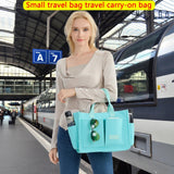 ZHMO Canvas Tote Bag for Women With Compartments and Zipper,Women's Bags Crossbody Bags Work Laptop Tote Bag Large Satchels Handbags Tote Purse Everyday Shoulder Bag for Travel Nurse Teacher Church
