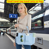 ZHMO Canvas Tote Bag for Women With Compartments and Zipper,Women's Bags Crossbody Bags Work Laptop Tote Bag Large Satchels Handbags Tote Purse Everyday Shoulder Bag for Travel Nurse Teacher Church