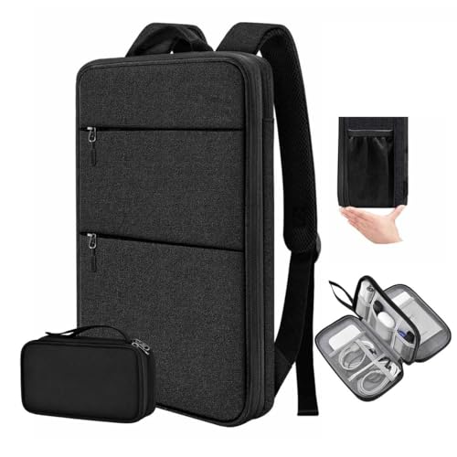 ZINMARK Slim Expandable Laptop Backpack with Small Case for 15-16 inch, Spill-Resistant Notebooks Bag Case for College Business for | Backpacks4Less
