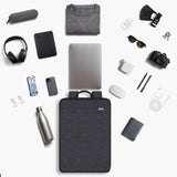 ZINZ Slim & Expandable Laptop Backpack Water Resistant Backpack Travel Backpack Compatible with MacBook Air/Pro/Neo 13 - 14 inch, XPS 13/14, Surface 13.5" and Most 13 - 14 Notebooks，B01K01