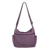 Zlineviy Canvas Messenger Bag for Women Men Crossbody Tote Bag with Multiple Pockets Vintage Satchel