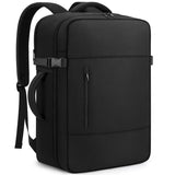 ZOMFELT Travel Backpack for Women Men, 45L Carry On Backpack Luggage 22x14x9 Airline Approved, TSA 15.6inch Laptop Backpack Personal Item Travel Bag, Water Resistant Mochila For Business Work, Black