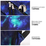 ZORFIN 26L Backpack for College, and Travel: Water Resistant Bookbag - Cyberspace Galaxy