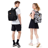 ZORFIN 26L Backpack for College, and Travel: Water Resistant Bookbag - Cyberspace Galaxy