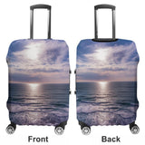 ZXDSKGYN Travel Luggage Cover Atlantic Ocean Elasticity Washable Baggage Covers Suitcase Protector Fits 18 - 32 Inch Luggage