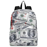 ZzWwR Bloody Us 100 Dollars Money Big Travel Laptop Backpack Durable Computer Bag Gift for Men Women School Bookbags Work | Backpacks4Less
