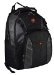 SwissGear The Sherpa 15.6" Padded Laptop Backpack/School Travel Bag (Black-Charcoal) - backpacks4less.com