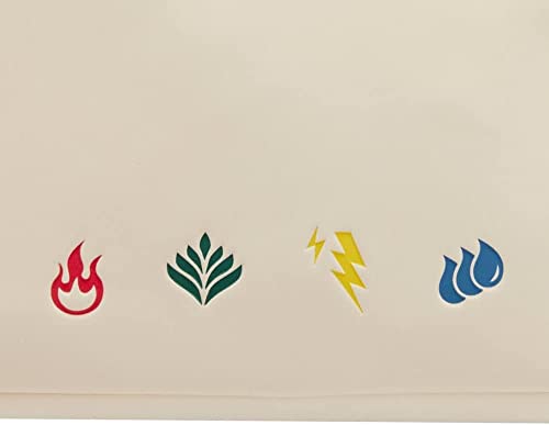 Loungefly Pokemon Elements Triple Pocket Mini Backpack Multi