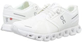 ON Women's Cloud 5 Sneakers, All White, 9 Medium US - backpacks4less.com